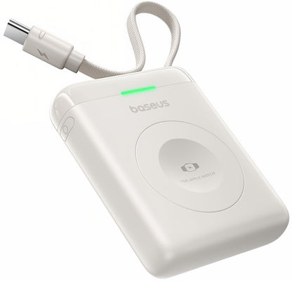 Baseus EnerFill FW11 vezeték nélküli külső akkumulátor, 1640mAh, 5W, 1 x QI, Fehér E0205302