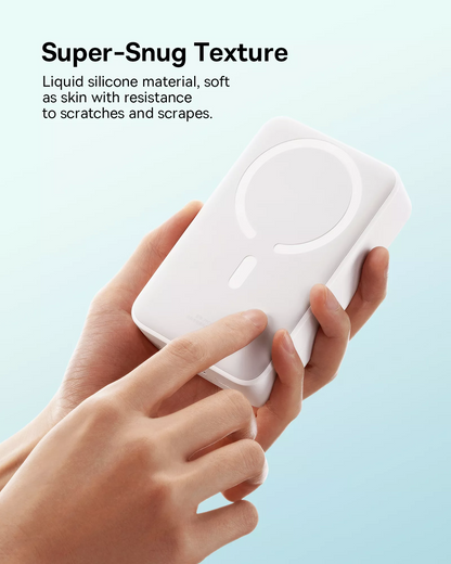 Baseus EnerFill FM41 Mini vezeték nélküli külső akkumulátor, 20000mAh, 20W, PD + FQI, 1 x QI - 1 x USB-C, Fehér E0027U01