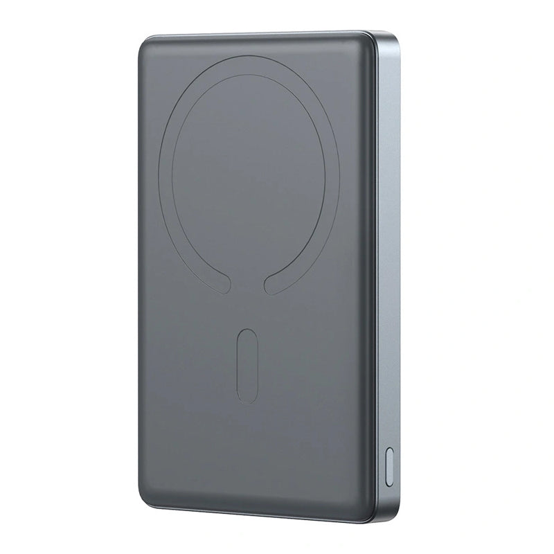 Joyroom JR-PBM08 Pro vezeték nélküli külső akkumulátor, 10000mAh, 22,5W, PD + FQI, 1 x QI - 2 x USB-C, Szürke