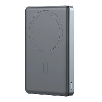 Joyroom JR-PBM08 Pro vezeték nélküli külső akkumulátor, 10000mAh, 22,5W, PD + FQI, 1 x QI - 2 x USB-C, Szürke