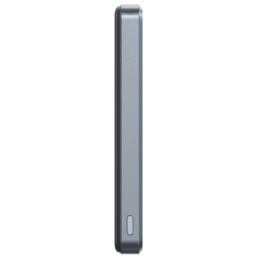 Joyroom JR-PBM08 Pro vezeték nélküli külső akkumulátor, 10000mAh, 22,5W, PD + FQI, 1 x QI - 2 x USB-C, Szürke