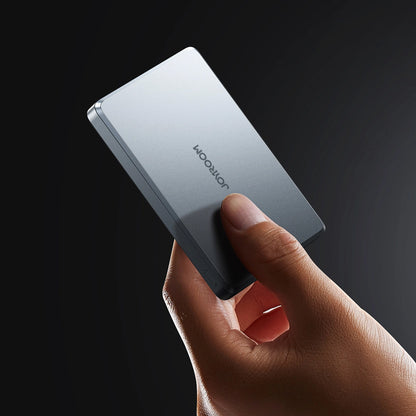 Joyroom JR-PBM08 Pro vezeték nélküli külső akkumulátor, 10000mAh, 20W, PD + FQI, 1 x QI - 1 x USB-C, szürke