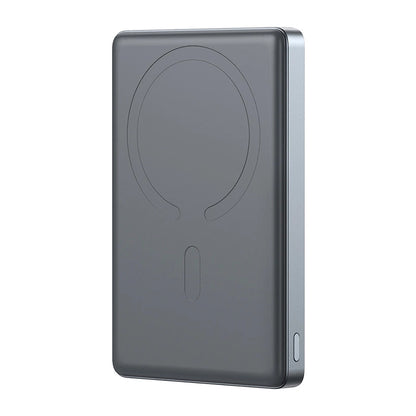 Joyroom JR-PBM08 Pro vezeték nélküli külső akkumulátor, 10000mAh, 20W, PD + FQI, 1 x QI - 1 x USB-C, szürke