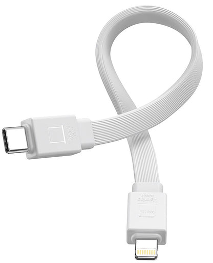 Joyroom JR-PBM01 vezeték nélküli külső akkumulátor, 10000mAh, 20W, QC + PD + FQI, 1 x Lightning - 1 x QI - 1 x USB-C, Fehér