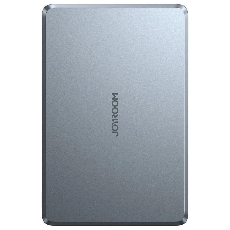 Joyroom JR-PBM08 Pro vezeték nélküli külső akkumulátor, 10000mAh, 20W, PD + FQI, 1 x QI - 1 x USB-C, szürke