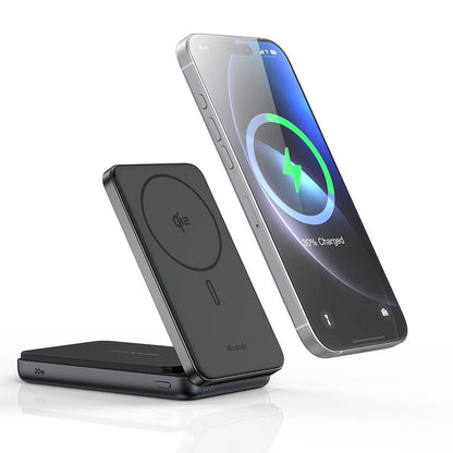 Vezeték nélküli külső akkumulátor McDodo MC-6310 2in1, 10000mAh, 20W, PD + FQI, 1 x USB-C, Fekete