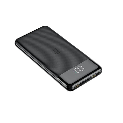 Veger L11 külső akkumulátor, 10000mAh, 2 x USB-A, fekete