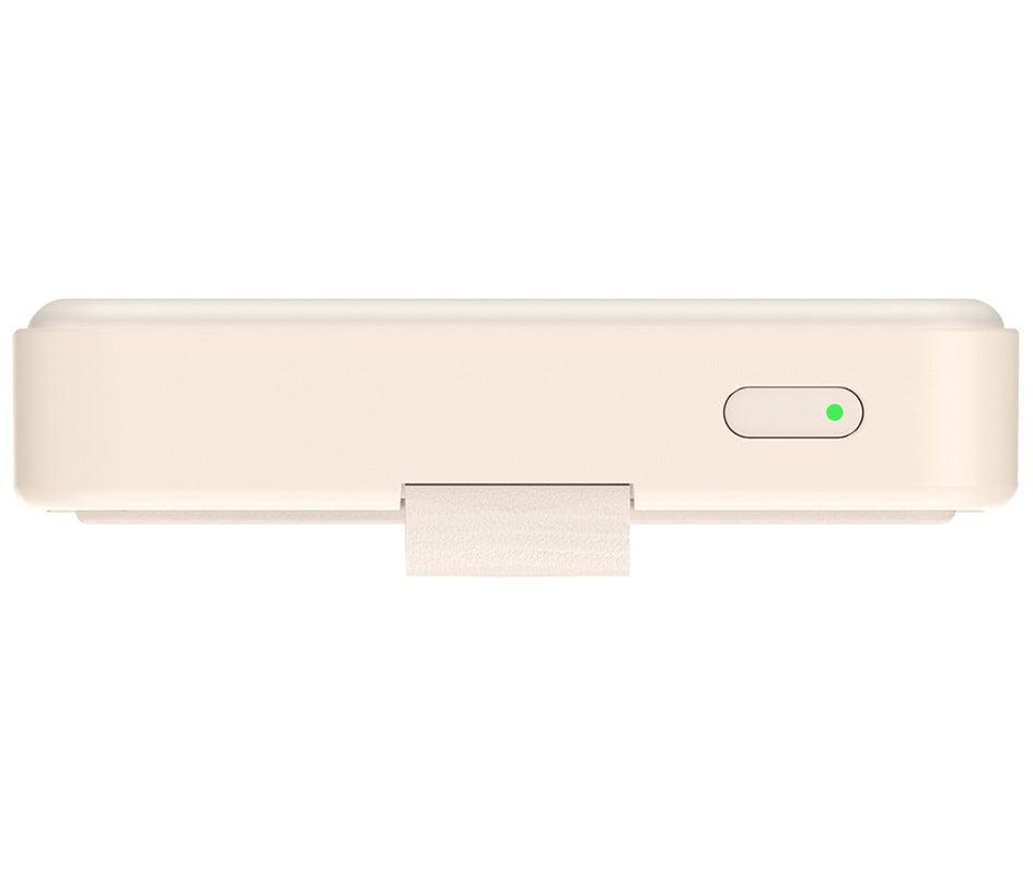 Xiaomi Mi Mágneses Vezeték nélküli Külső Akkumulátor, 6000mAh, 15W, PD + FQI, 1 x QI - 1 x USB-C, Bézs BHR9074GL
