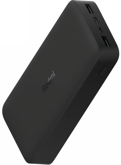 Xiaomi külső akkumulátor, 20000mAh, 18W, QC, 2 x USB-A, Fekete PB200LZM