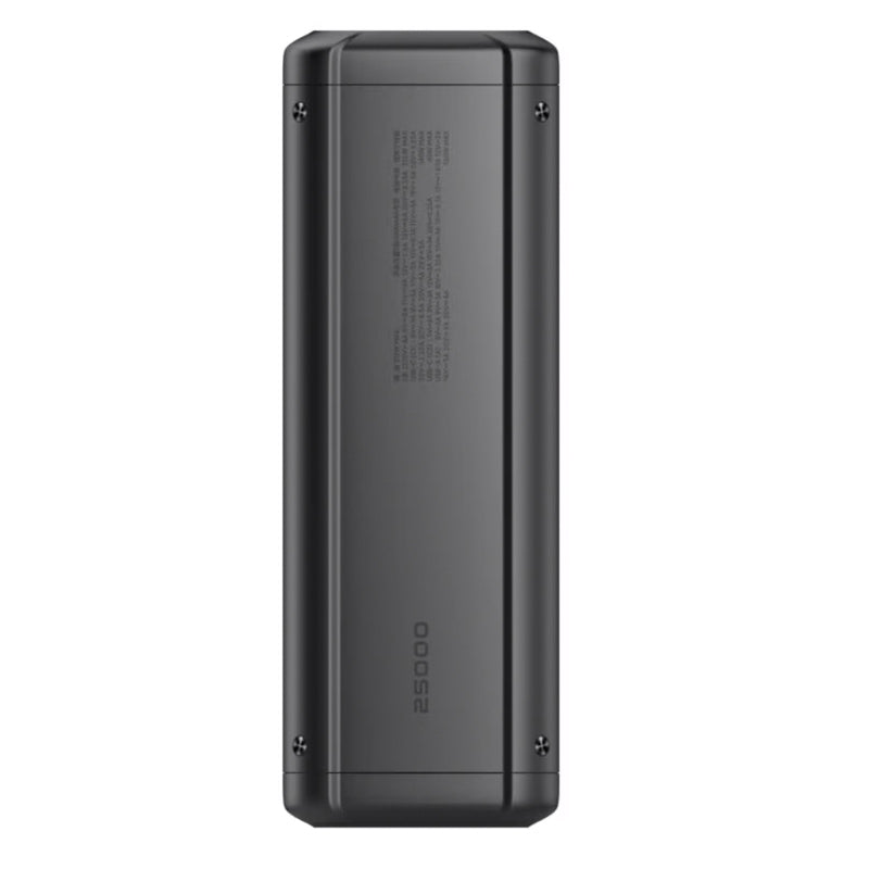 Xiaomi HyperCharge külső akkumulátor, 25000mAh, 212W, QC + PD, 1 x USB-A - 2 x USB-C, Fekete BHR9970GL