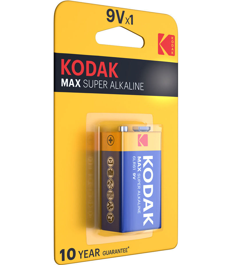 Kodak Max Alkáli elem, 6LR61 (9V)