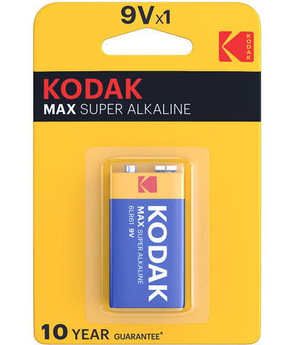 Kodak Max Alkáli elem, 6LR61 (9V)