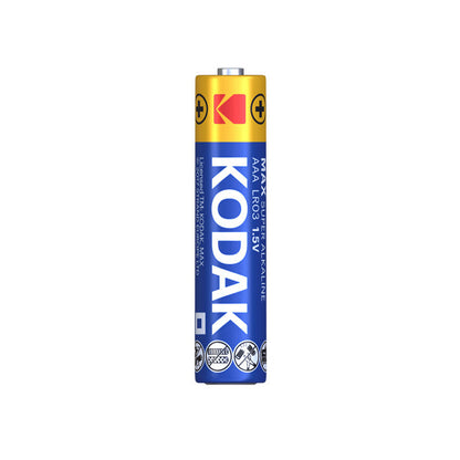 Kodak Max Alkaline elem, AAA / LR3, 4 darabos készlet EKSTD30952812P4