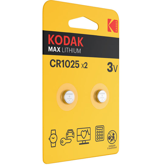 Kodak Max elem, CR2025, 2 darabos készlet