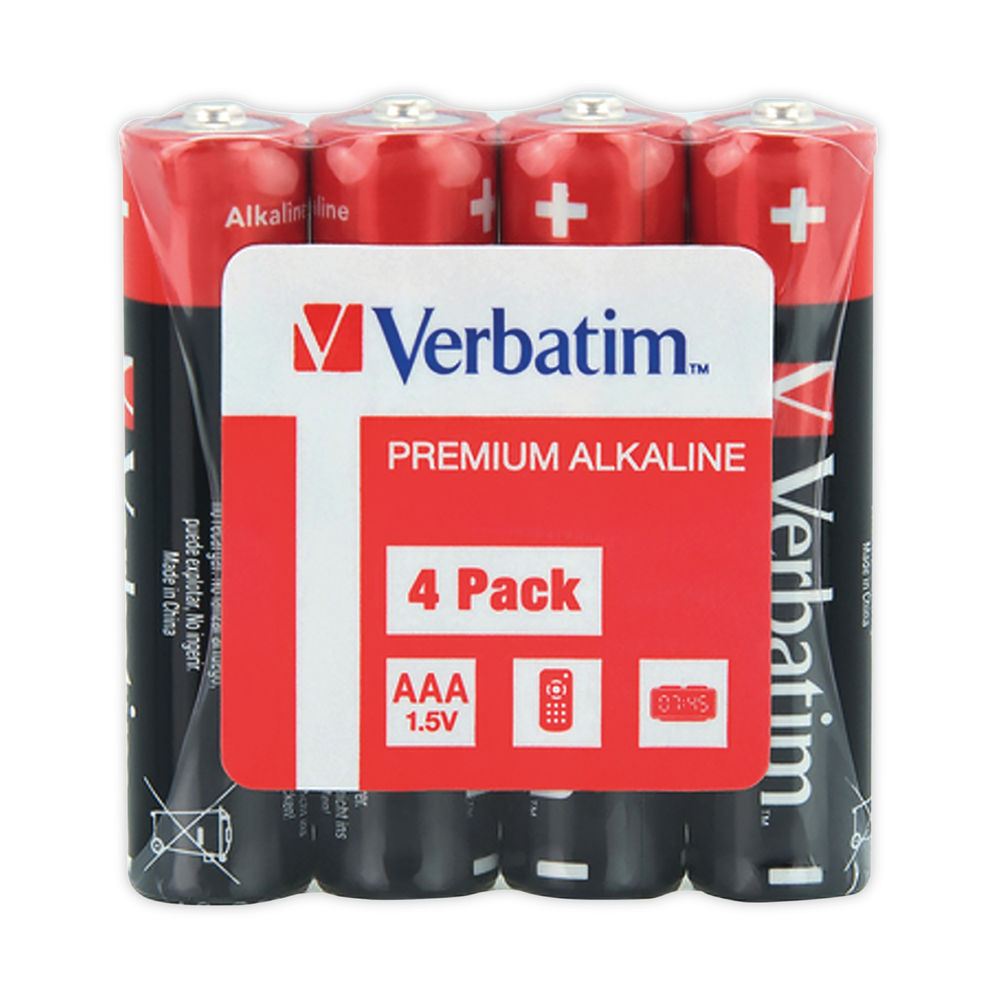 Verbatim Premium elem, AAA / LR3, 4 darabos készlet 49500