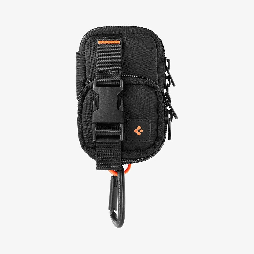 MagSafe Univerzális Telefon Táska, Spigen, Snap Zip, Fekete