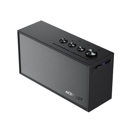 Bluetooth hangszóró Acefast K9 Go, 7W, TWS, RGB, vízálló, fekete