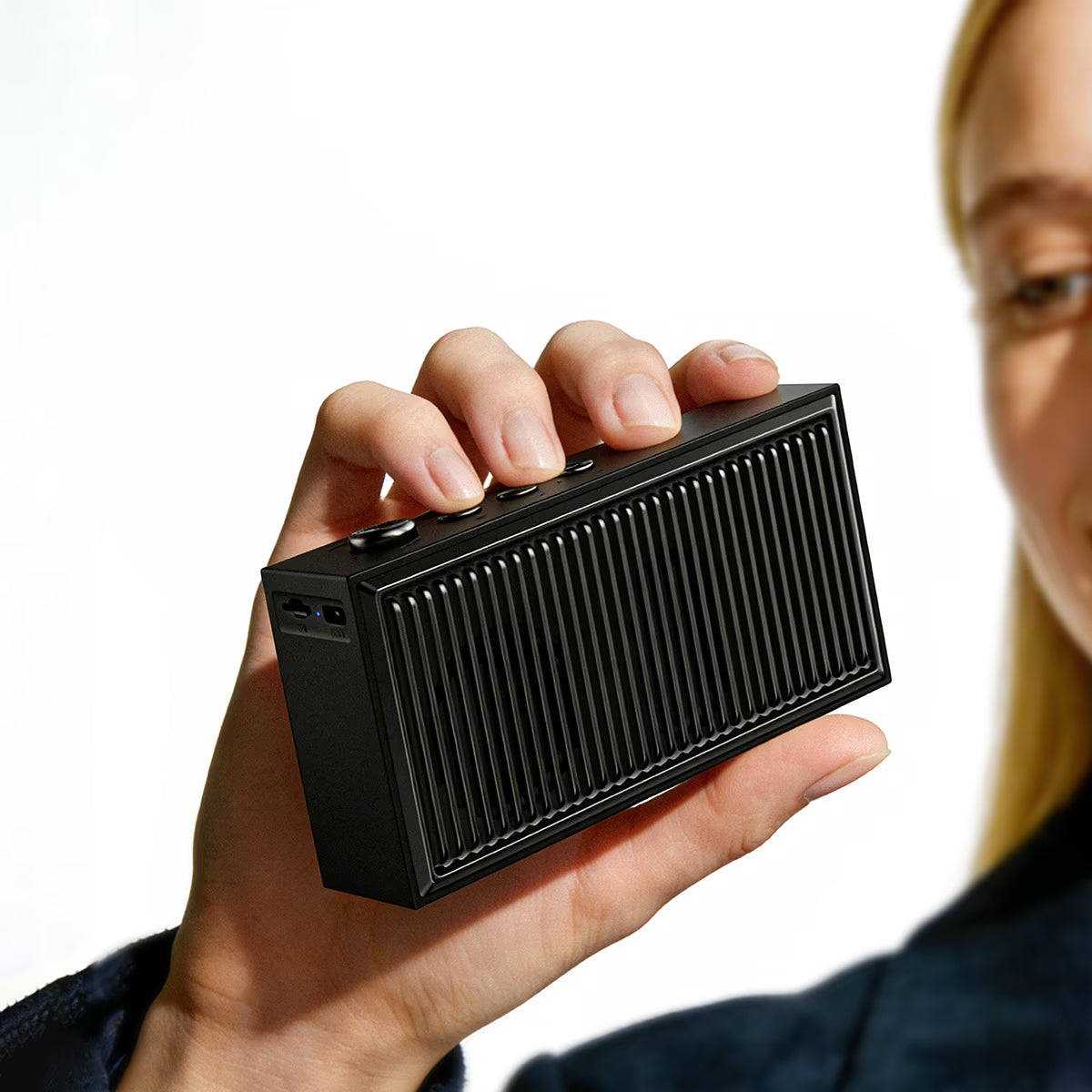 Bluetooth hangszóró Acefast K9 Go, 7W, TWS, RGB, vízálló, fekete