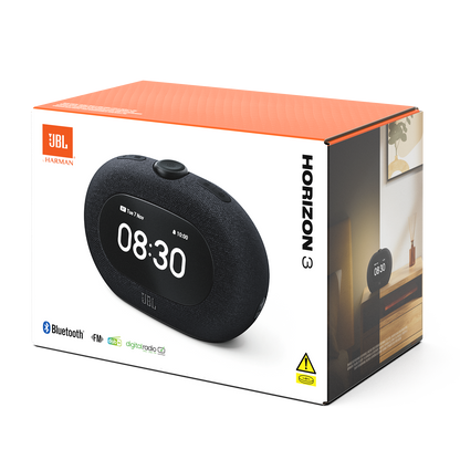 Bluetooth hangszóró JBL Horizon 3, 2 x 5W, Pro Sound, Fekete JBLHORIZON3BLK