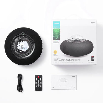 Bluetooth hangszóró Joyroom Maya JR-MS02, 20W, RGB, Fekete