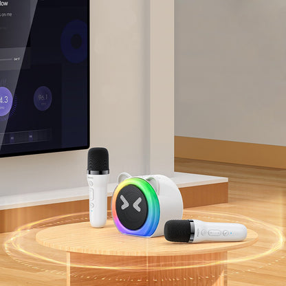 Bluetooth hangszóró Yesido YSW36 Kids, 5W, Karaoke, Fehér