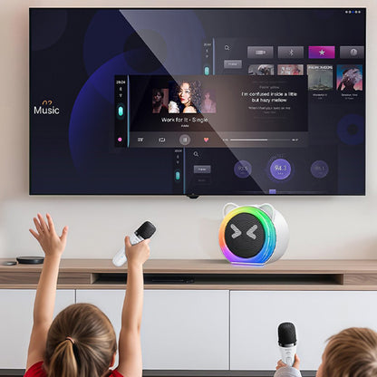 Bluetooth hangszóró Yesido YSW36 Kids, 5W, Karaoke, Fehér