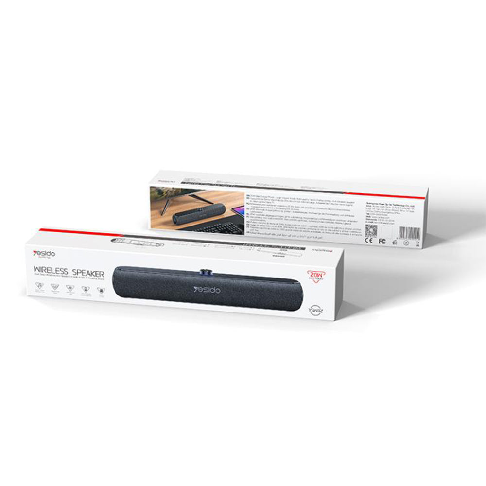 Yesido YSW42 Bluetooth hangszóró, 20W, fekete