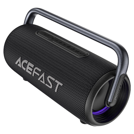 Hordozható Bluetooth Hangszóró Acefast K2 Pro, 2 x 50W - 2 x 10W, RGB, Vízálló, Fekete