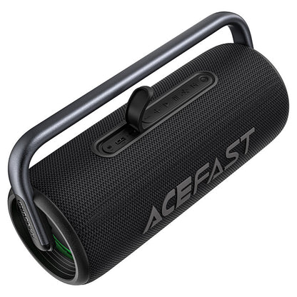 Hordozható Bluetooth Hangszóró Acefast K2 Pro, 2 x 50W - 2 x 10W, RGB, Vízálló, Fekete