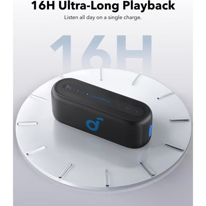 Anker SoundCore Select 2S Bluetooth hangszóró, 20W, Vízálló, Fekete A3171011