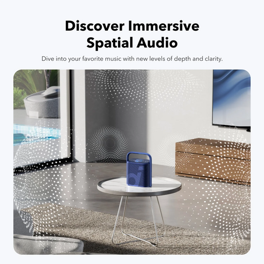 Anker SoundCore Motion X500 hordozható Bluetooth hangszóró, 40W, vízálló, rózsaszín A3131051