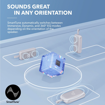 Anker SoundCore Motion 300 hordozható Bluetooth hangszóró, 30W, TWS, vízálló, zöld A3135061