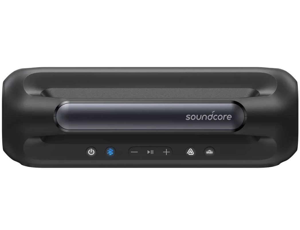Anker SoundCore Boom 2 New Version Portable Bluetooth Speaker, 80W, TWS, RGB, Waterproof, Black A3138012