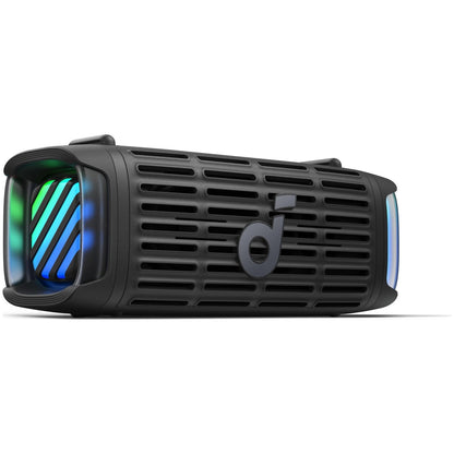 Anker SoundCore Boom 3i hordozható Bluetooth hangszóró, 50W, RGB, vízálló, fekete D5100010