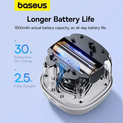 Bluetooth hangszóró Baseus AeQur V2, Fehér A20050500211-00