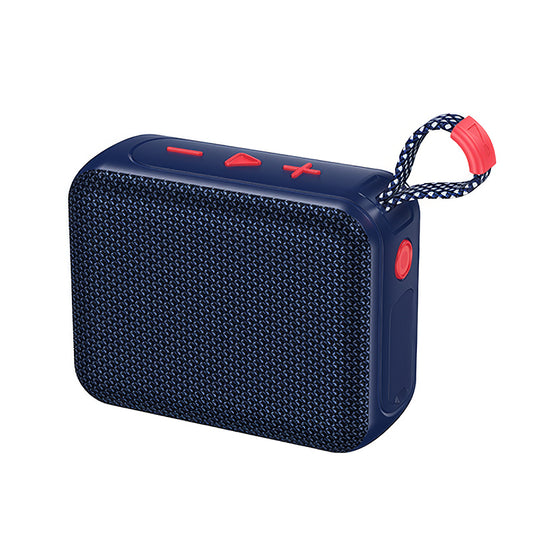 Borofone BR106 Felicitous hordozható Bluetooth hangszóró, 8 W, TWS, RGB, sötétkék