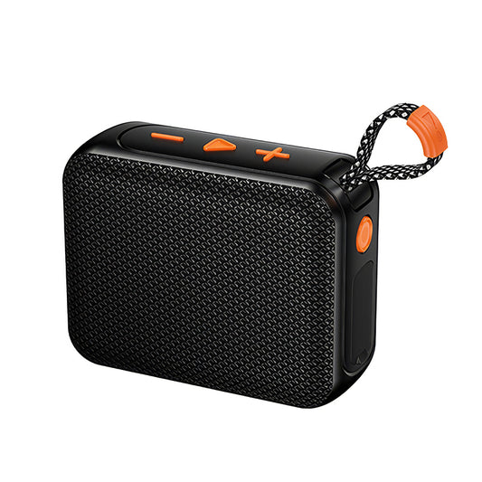 Borofone BR106 Felicitous hordozható Bluetooth hangszóró, 8 W, TWS, RGB, fekete