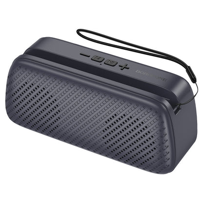Borofone BR108 Serenjoy hordozható Bluetooth hangszóró, 5 W, TWS, szürke