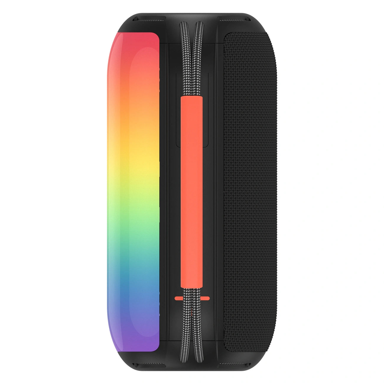 Dudao Y21 hordozható Bluetooth hangszóró, 2 x 5W, TWS, RGB, fekete