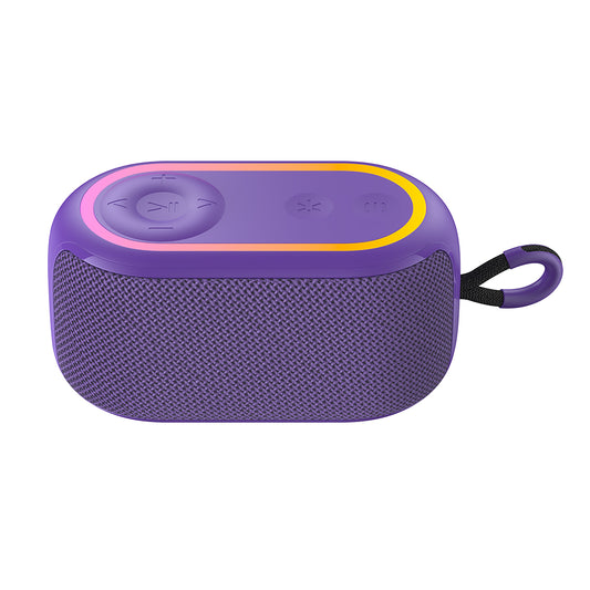 Bluetooth hordozható hangszóró HAVIT SK809BT, 7W, RGB, vízálló, lila