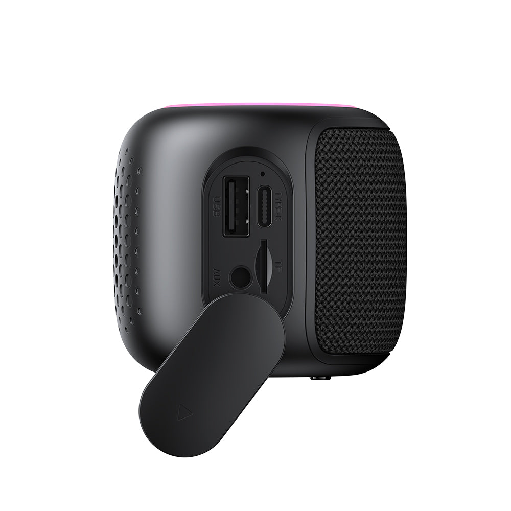 HAVIT SK809BT hordozható Bluetooth hangszóró, 7W, RGB, vízálló, fekete