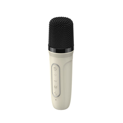 Bluetooth Hordozható Hangszóró HAVIT SK819BT Karaoke, 5W, Bézs