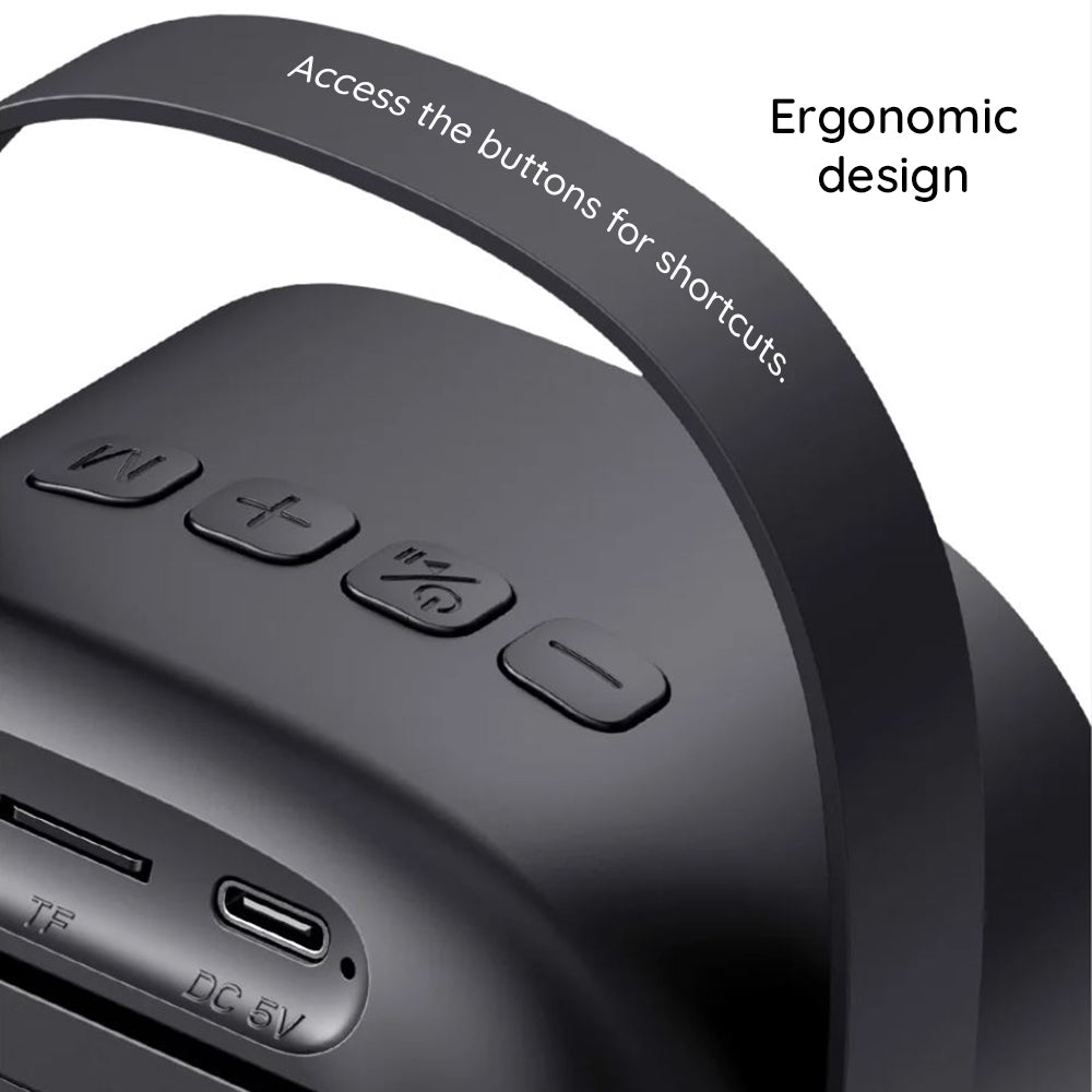 Bluetooth Hordozható Hangszóró HAVIT SK819BT Karaoke, 5W, Fekete