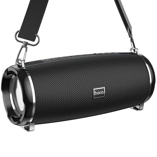 Hordozható Bluetooth Hangszóró HOCO HC2, 2 x 5W, TWS, RGB, Fekete