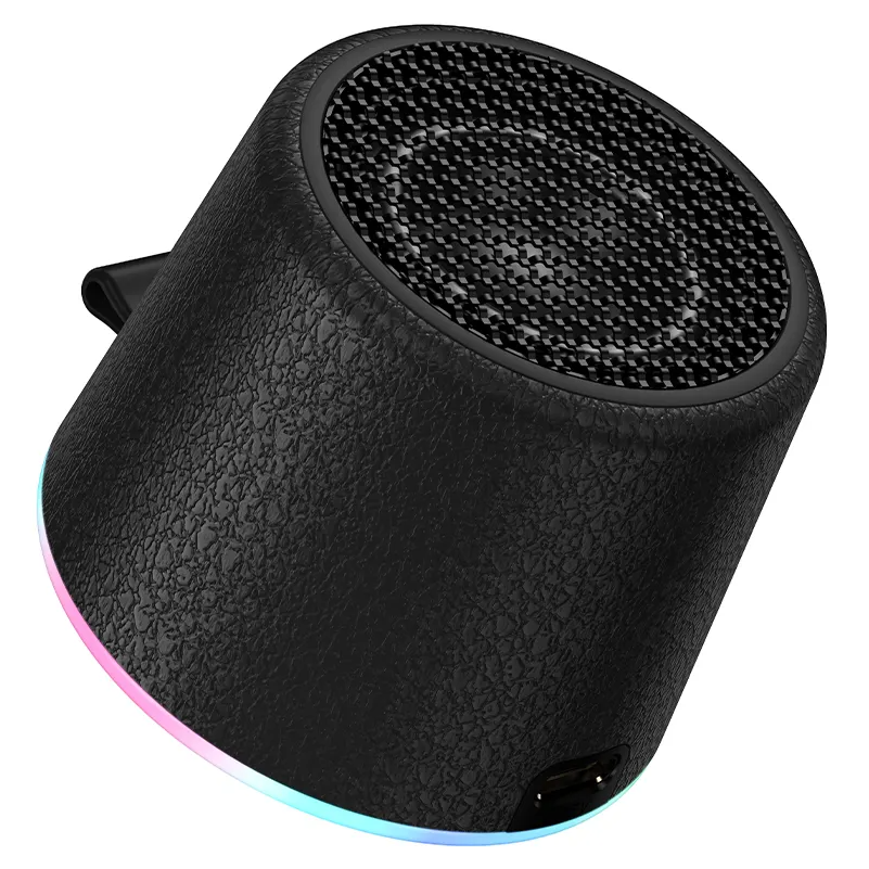 HOCO HC49 Mini mágneses Bluetooth hordozható hangszóró, 8W, TWS, fekete