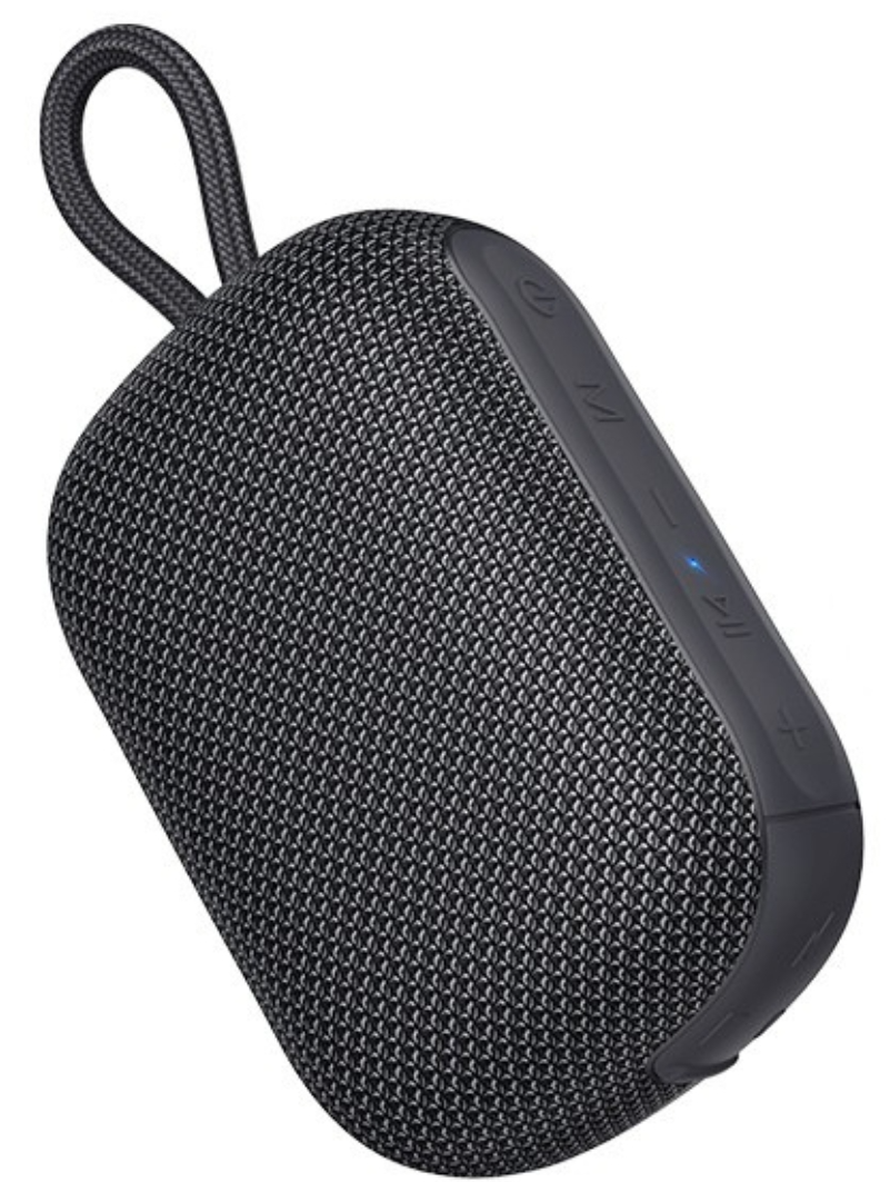 HOCO HC46 Bluetooth hordozható hangszóró, 7W, TWS, Szürke