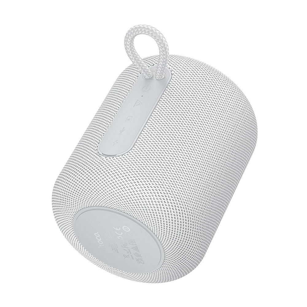 Hordozható Bluetooth Hangszóró HOCO HC30, 5W, TWS, RGB, Szürke