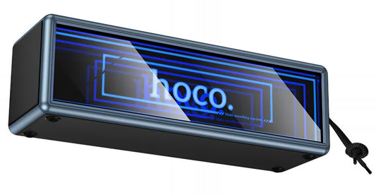 Hordozható Bluetooth Hangszóró HOCO HC40, 2 x 10W, TWS, RGB, Fekete