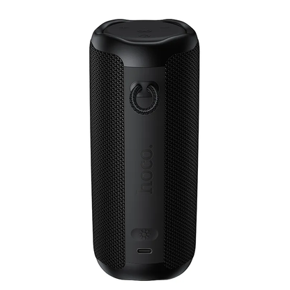 HOCO HC50 Bluetooth hordozható hangszóró, 8W, TWS, RGB, vízálló, fekete