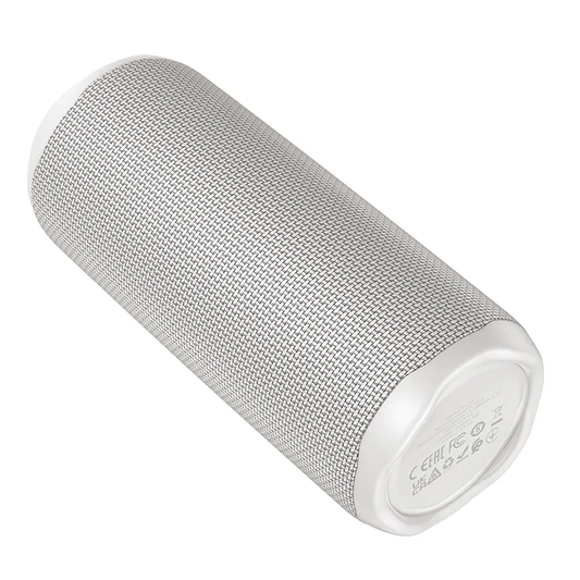 Hordozható Bluetooth Hangszóró HOCO HC50, 8W, TWS, RGB, Vízálló, Fehér